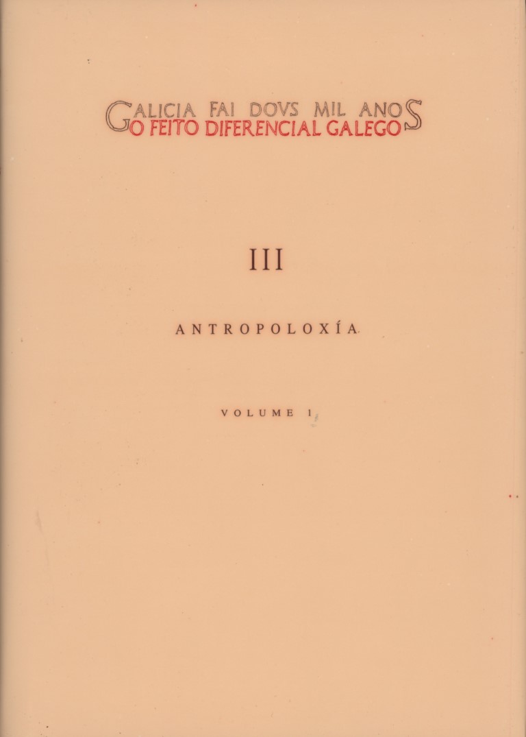 O Feito Diferencial Galego Volume III
