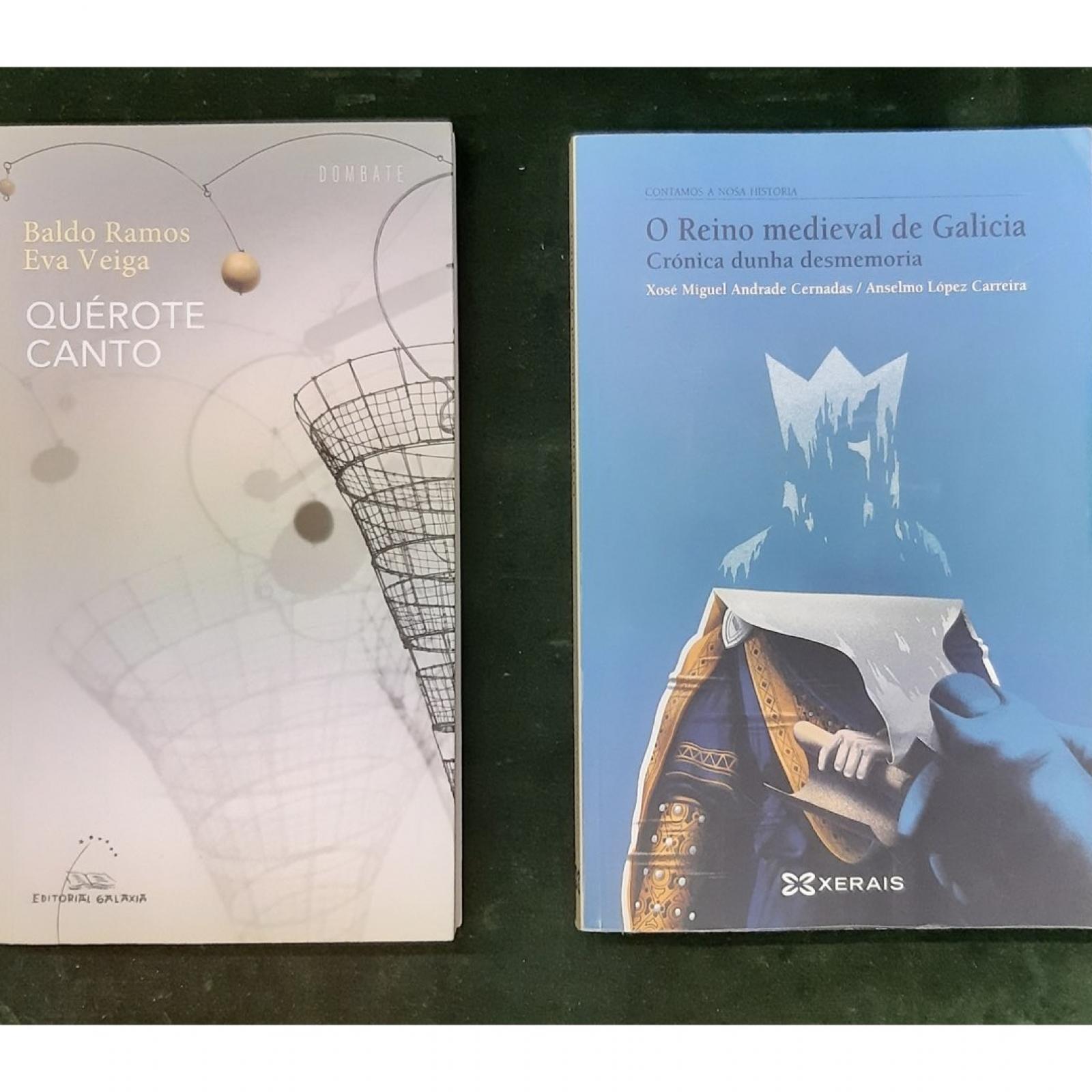 Capas dos libros premiados na 36 edición dos Losada Diéguez